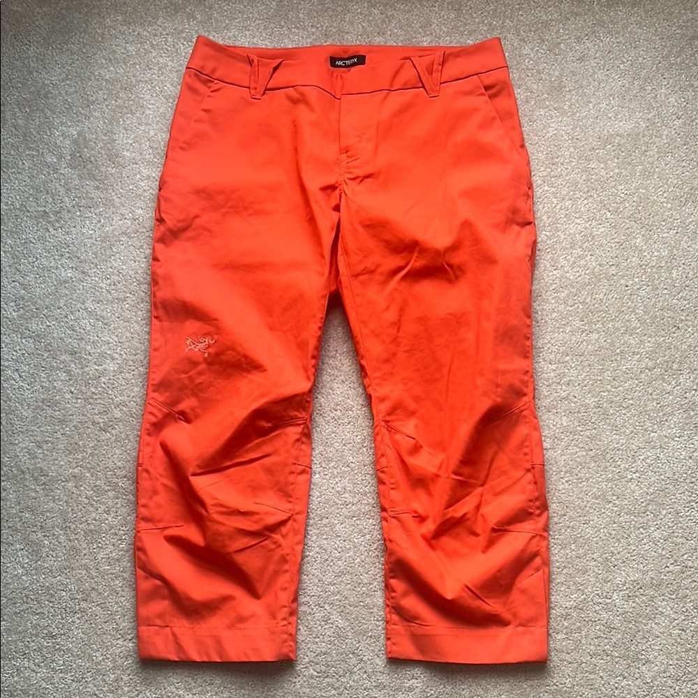 Arc'teryx Women’s Vibrant Orange A2B Cropped Chinos